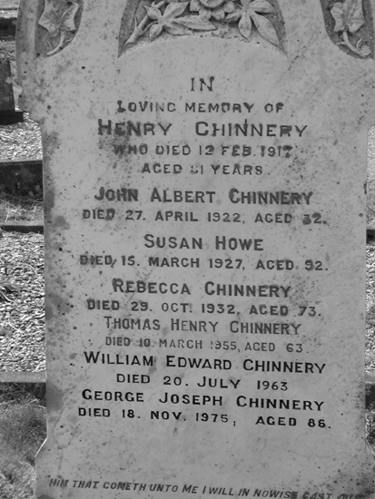 Chinnery, Henry, John Albert, Rebecca, Thomas Henry, William Edward, George Joseph, and Susan Howe.jpg 153.2K